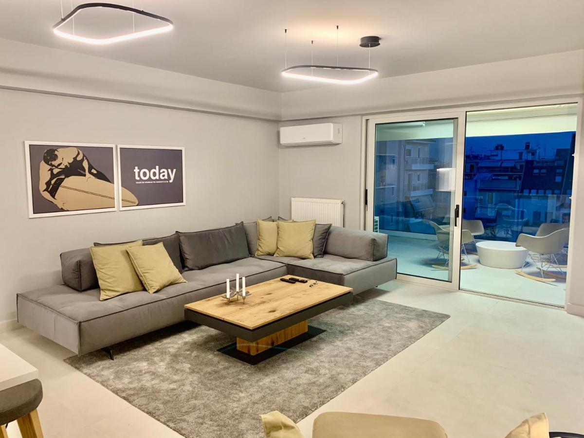 Fab New Flat In Central Athens W/ Acropolis Views Exteriör bild